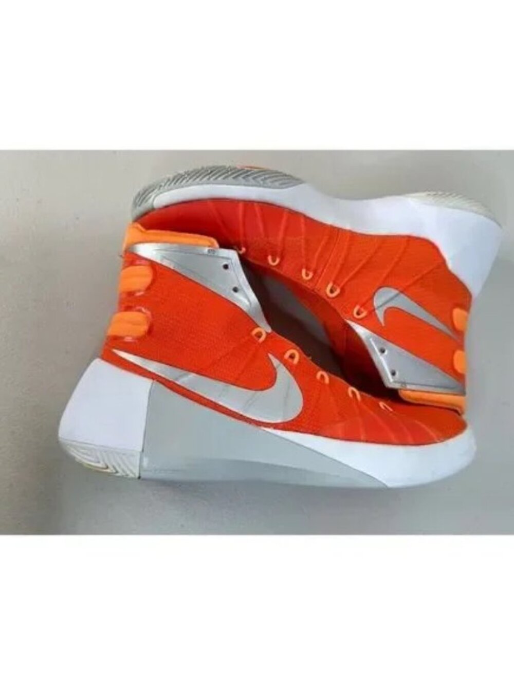 Nike Hyperdunk 2015 Men's High Top Basketball Shoes Orange Size 7.5 - Picture 7 of 13